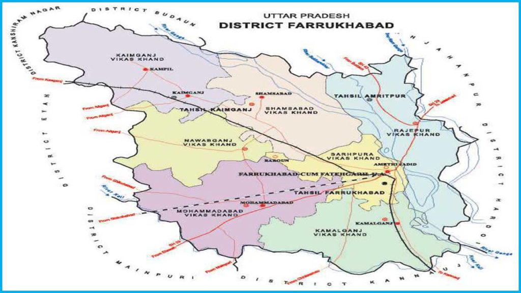 Farrukhabad In Up Map Pincodes Of Uttar Pradesh, Farrukhabad – Gazeis