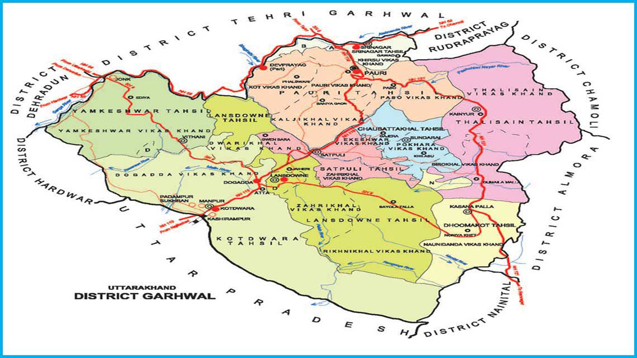 Pauri Garhwal Village Map Villages In Uttarakhand, Garhwal – Gazeis